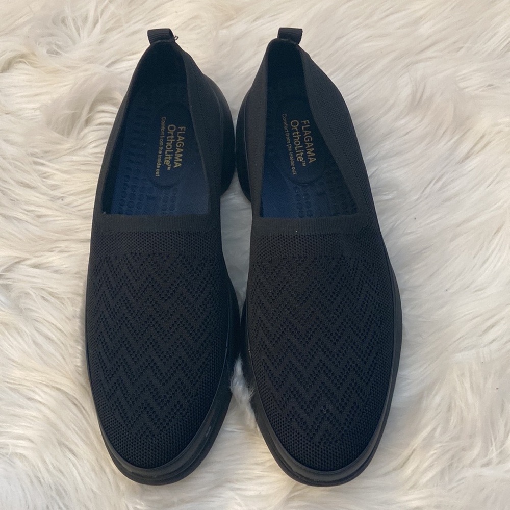 Flagama Basic Mesh Slip on Walking Shoe Loafers Sz 43/9